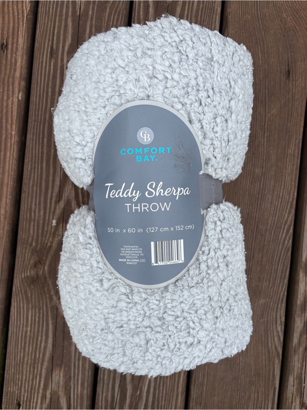 Teddy Sherpa Throw (NWT)